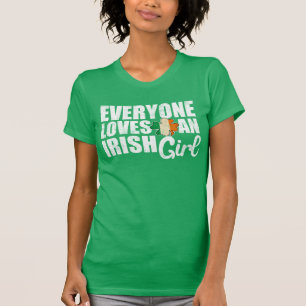 T-shirt Chacun aime une fille irlandaise