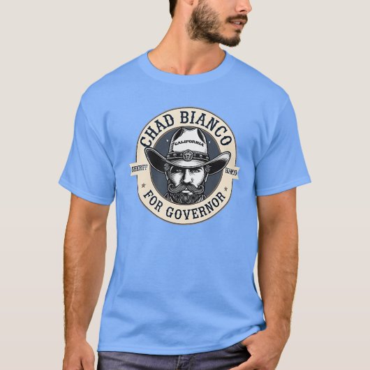 T-shirt Chad Bianco For Governor 2026 funny (Devant)