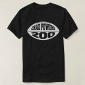 T-shirt Chad Powers 200 White (Design devant)