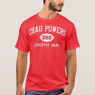 T-shirt Chad Powers Athletic Dept 200 Blanc