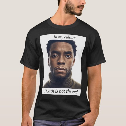 T-shirt Chadwick Boseman T-shirt classique (Devant)