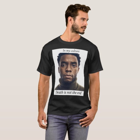 T-shirt Chadwick Boseman T-shirt classique (Devant entier)