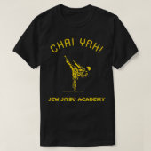 T-shirt Chai Yah Jew Jitsu Academy Funny Jewish Martial Ar (Design devant)