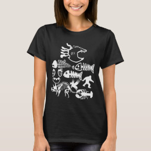 T-shirt Chaîne alimentaire de poisson étrange