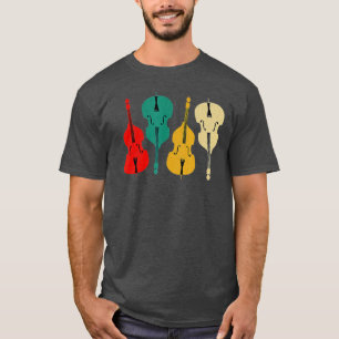 T-shirt Chaîne de basse haute rétro Basse double Vintage G