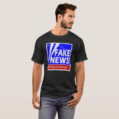 T-shirt Chaîne d'info mensongère (Devant entier)