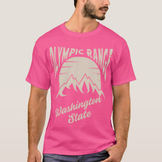 T-shirt Chaîne olympique de style vintage Washington St