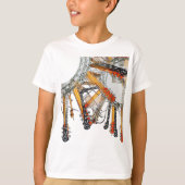 T-SHIRT CHAÎNES DE GUITARE AU SOLEIL (Devant)