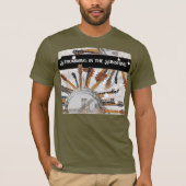 T-SHIRT CHAÎNES DE GUITARE AU SOLEIL (Devant)