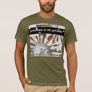 T-SHIRT CHAÎNES DE GUITARE AU SOLEIL