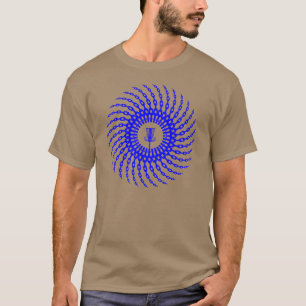 T-shirt Chaînes de panier de golf de disque