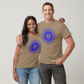 T-shirt Chaînes de panier de golf de disque (Unisexe)