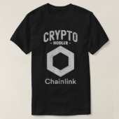 T-shirt Chainlink Crypto HODLER, Oracle Network, Altcoin,  (Design devant)