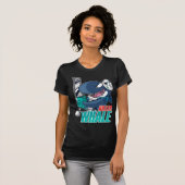 T-shirt Chainsaw Killer Whale Costume Amusant Orca Hallowe (Devant entier)