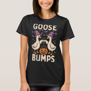 T-shirt Chair de poule Frissons Halloween Mème idiot Drôle