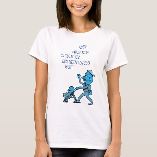 T-shirt Chaise bébé. (Devant)