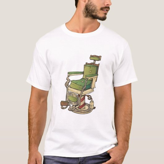 T-shirt Chaise de coiffeur (Devant)