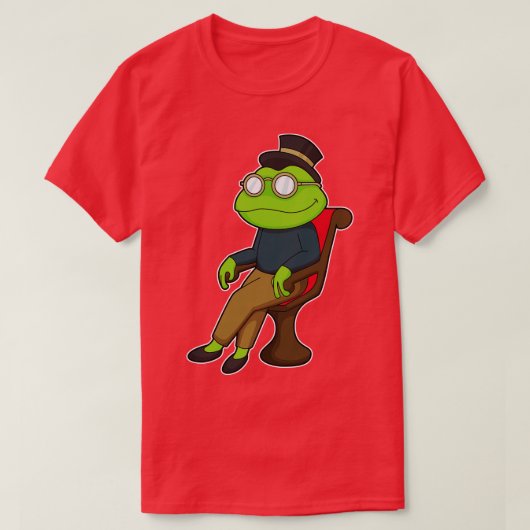T-shirt Chaise de grenouille (Design devant)