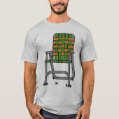 T-shirt Chaise de pelouse pliante (Devant)