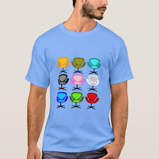 T-shirt Chaise du milieu du siècle (Devant)