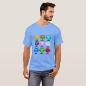 T-shirt Chaise du milieu du siècle (Devant entier)