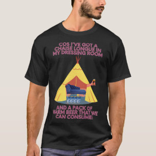 T-shirt Chaise Longue Wet Leg dans une tente de festival -