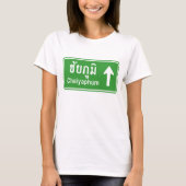 T-shirt Chaiyaphum en tête ⚠ véhicule routier thaïlandais (Devant)