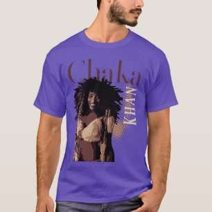 T-shirt Chaka khan les années 70