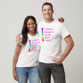 T-shirt Chakra Healers le font avec amour (Unisexe)