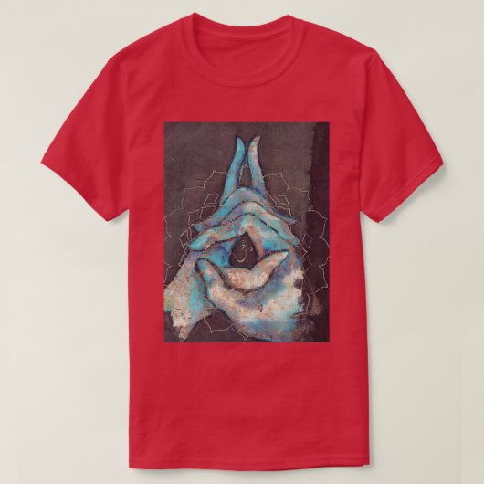 T-shirt chakra mudra (Design devant)