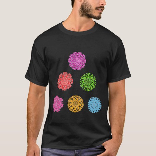 T-Shirt Chakra pyramide remastered (Devant)
