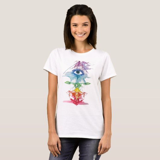 T-shirt Chakras (Devant entier)