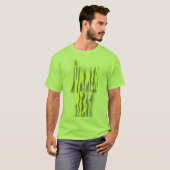 T-shirt Chaleur d'été Hommes Lime (Devant entier)