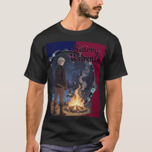 T-shirt Chaleur Étoilée - Garçon Anime Bûcheron au Campeme