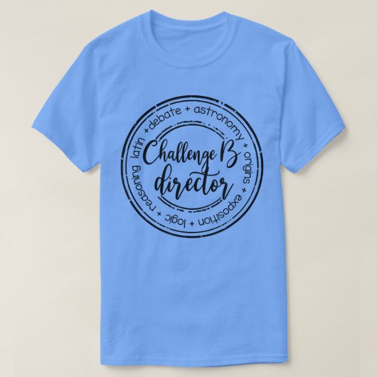 T-shirt Challenge B Directeur CC Maman Homeschool Maman Ho (Design devant)