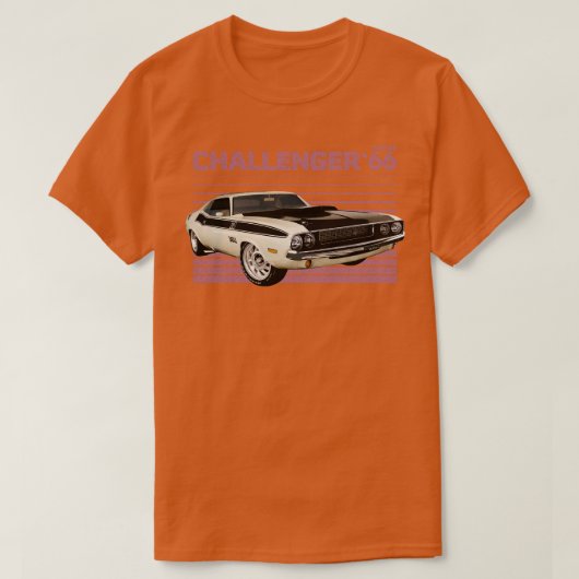 T-SHIRT CHALLENGER DE DODGE 1 (Design devant)