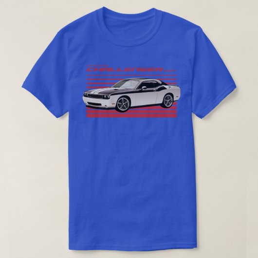 T-SHIRT CHALLENGER DE DODGE 3 (Design devant)