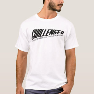 T-shirt Challengeur de Dodge - classique américain inclin