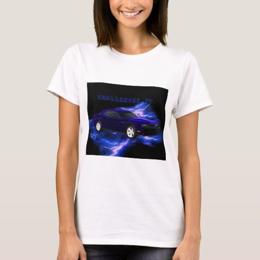 T-shirt Challengeur droite de Dodge (Devant)