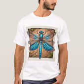 T-shirt Chalybeothemis Dragonfly 210824IREF213 - Watercolo (Devant)