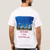 T-shirt chaman e-COM (Dos)