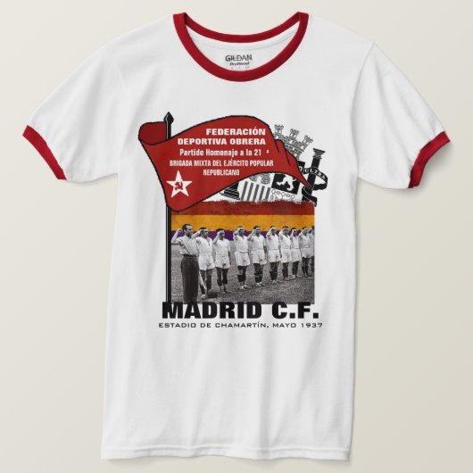 T-SHIRT CHAMARTÍN 1937 (Design devant)