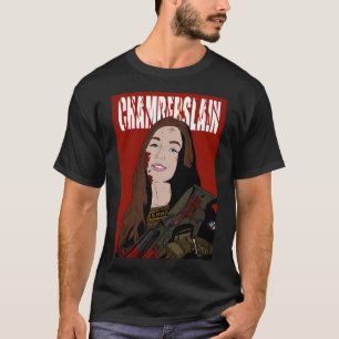 T-shirt Chamberlain Chamberslain. Badass Action Hero Emma.