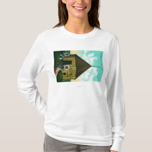 T-shirt Chambre de bloc russe à St Michael, Alaska