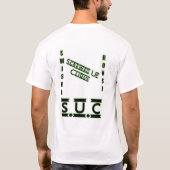T-shirt Chambre de vis (Dos)