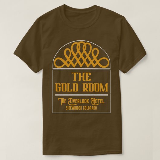 T-shirt Chambre Gold Vue Hotel Sidewinder Colora (Design devant)