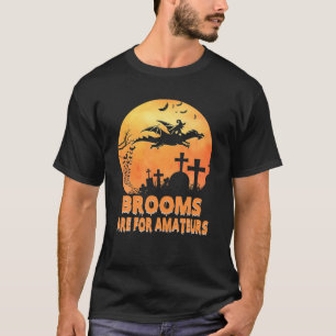T-shirt Chambres Pour Amateurs Sorcière équitation Dragon 