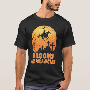 T-shirt Chambres Pour Amateurs Sorcière Équitation Hallow