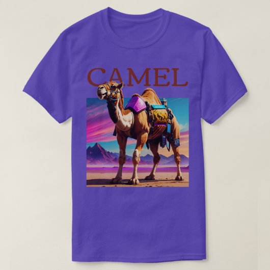 T-shirt chameau (Design devant)