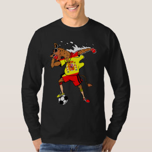 T-shirt Chameau espagnol Drapeau Espagne Football Madrid J